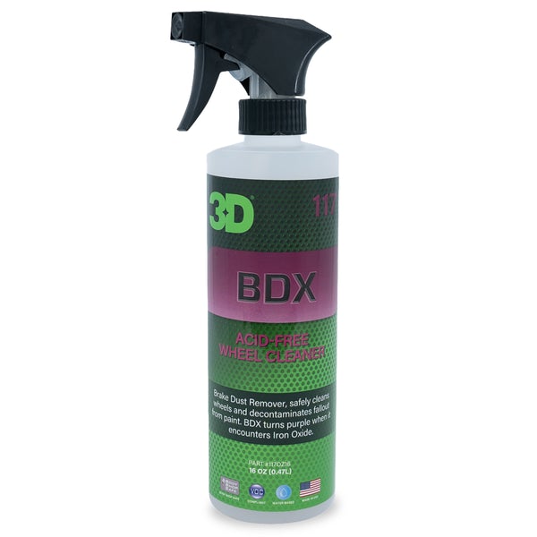 3D BDX décontaminant ferreux 500ml  Detailing-Concept - produits  d'entretien auto et detailing