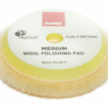 Rupes Whool DA medium 80/100mm | Pad correction medium pour DA