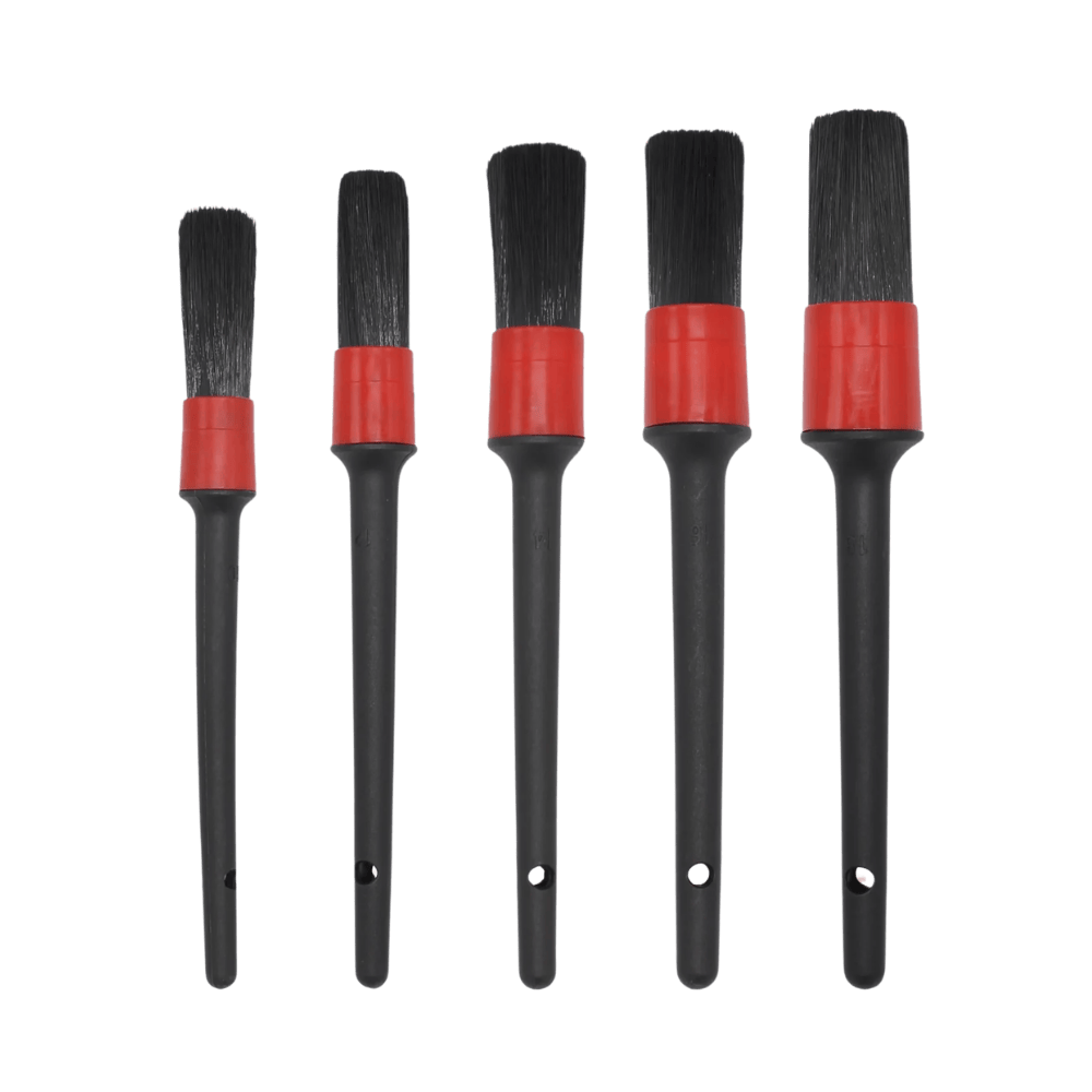 Kit 5 Pinceaux Noir Différentes Tailles