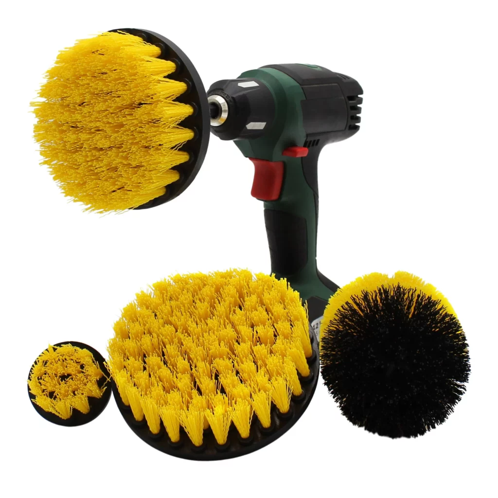 Lot de 4 brosses visseuse medium
