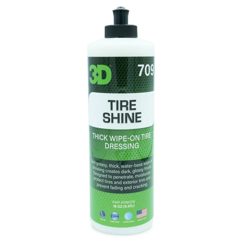 3D Tire Shine | Brillant Pneus