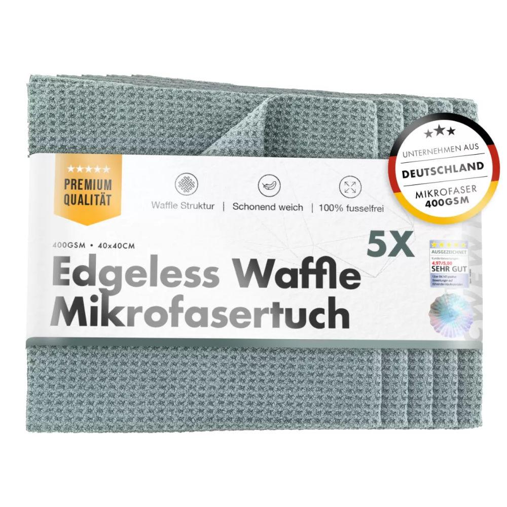 chemicalworkz edgeless waffle towel 400gsm 5pack