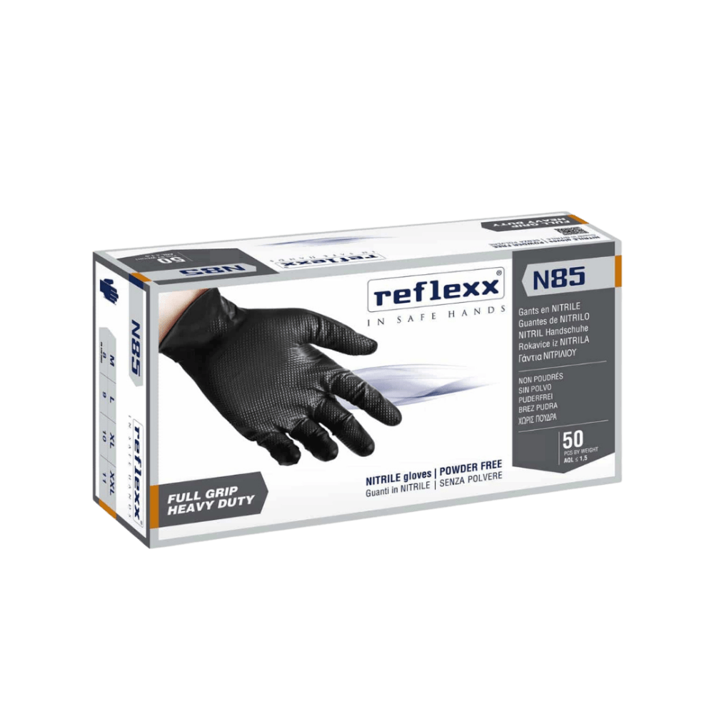 Reflexx Gant En Nitrile Full Grip (50Pces)