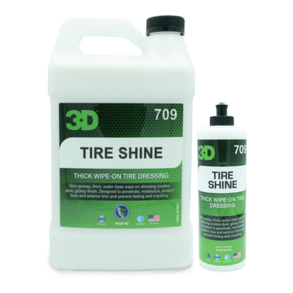 3D Tire Shine | Brillant Pneus